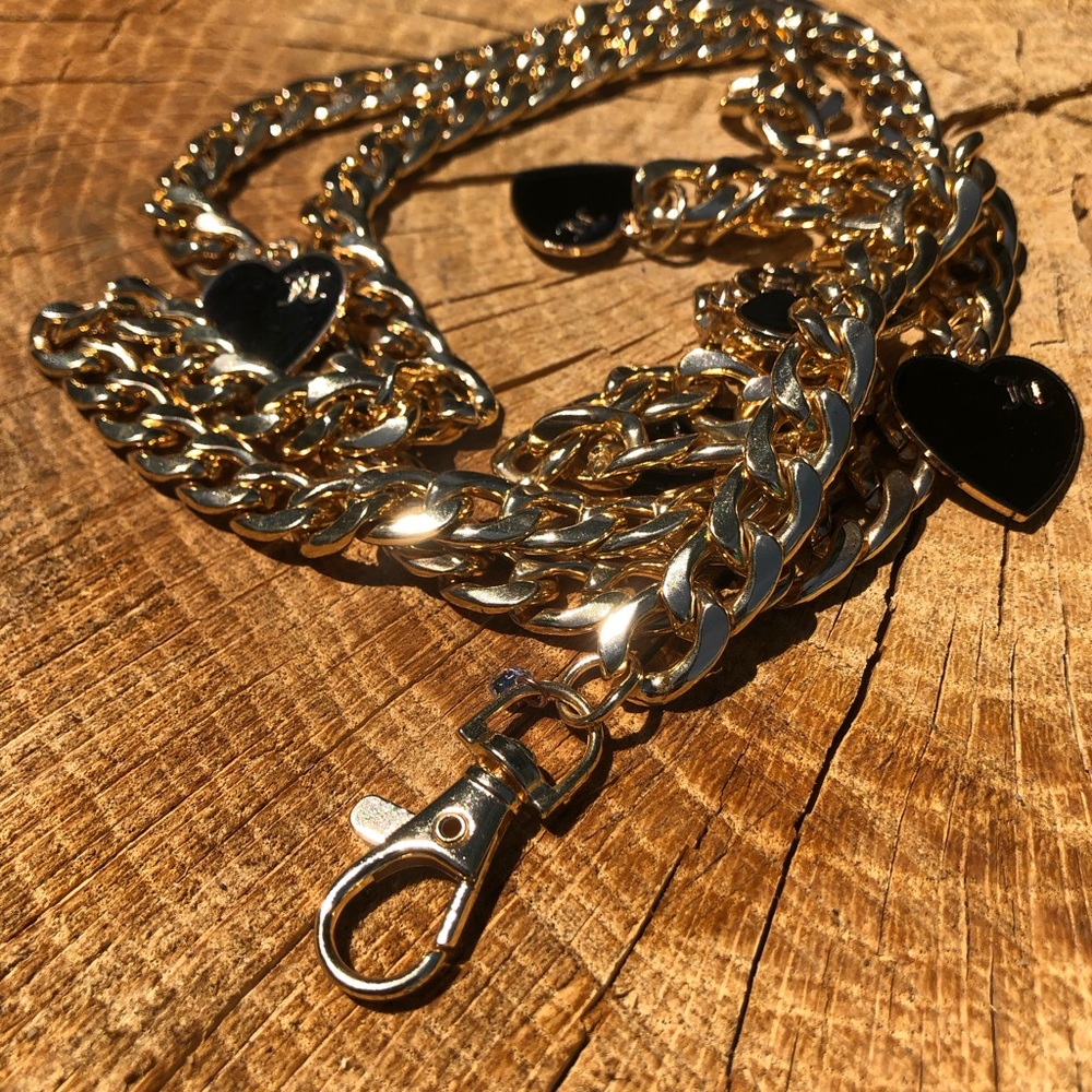 Juicy Couture Gold Chain Belt